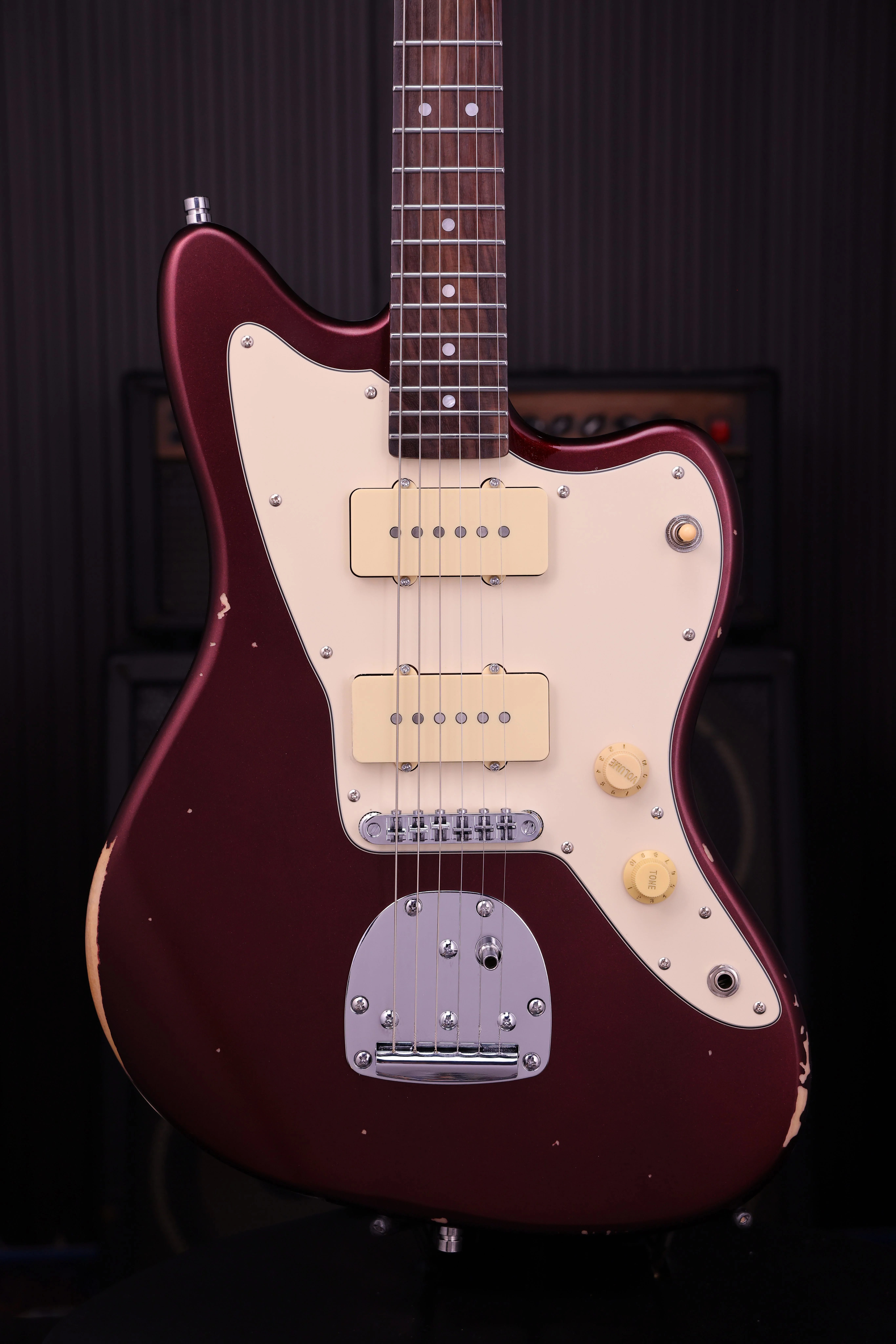 PJ-6 Oxblood Red Relic E-Gitarre